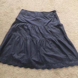 ⭐️3 for $15⭐️ Merona Tiered Skirt with Eyelet Trim